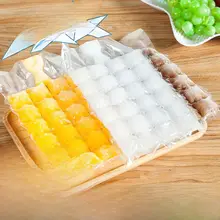 夏の日常にぴったり！使い捨て氷作り袋【自封口・冷凍アイスキューブ用】（セットアップ対応）