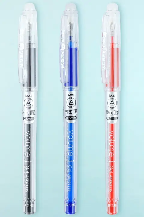 消せるボールペン【中学生・小学生用・ブラック・0.5mm・弾頭タイプ】
