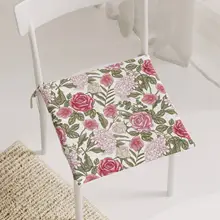 アメリカンカントリー風 椅子用クッション【オフィス用・長時間対応・学生用・ダイニング用】