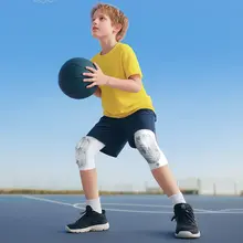 BSR 子供用バスケットボール膝当て【スポーツ・防護具・肘当て・自転車用】（セットアップ対応）