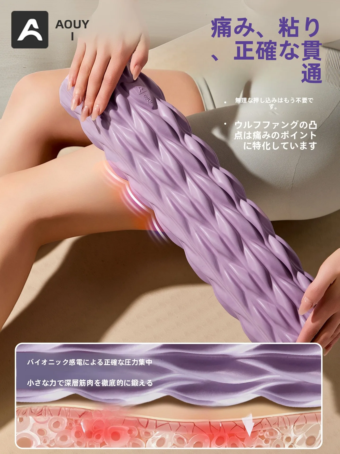 股関節に使うフォームローラーの選び方：Aoyi 筋肉リリーフ用 フォームローラーの実用性と効果
