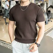 夏用 メンズランニングシャツ【通気性・短袖・高い伸縮性】
