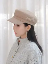 秋冬用のファッション八角形キャップ【極上の柔らかさ】