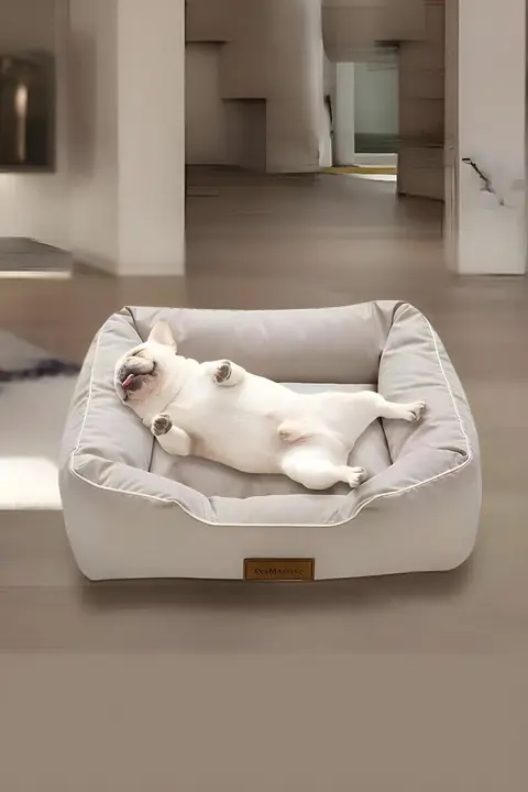 PetMassive 洗えるダウンコットンペットベッド【防水・保温・冬用・猫と犬用】