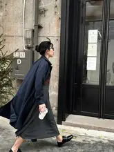 SpenPack 羊毛グラデーションプリーツスカート【Aライン・調整可能なウエスト・裏地付き】