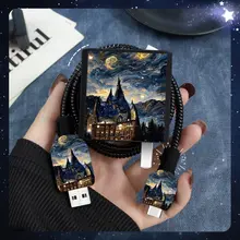 華為Mate70 Pro+用プリント充電器カバー【データケーブル保護・シリコン製・適合機種あり】