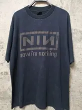 ナインインチネイルズ ヴィンテージ風 男女兼用Tシャツ【アメリカンヒップホップスタイル・短袖】
