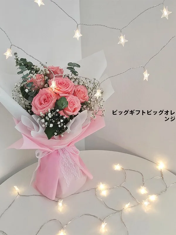 蛍光オレンジ グッズとしてのLED五角星形ライトストリングの実用性と使用シーン