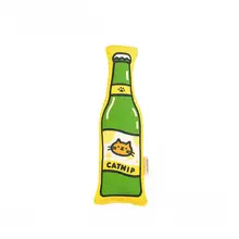 猫のおもちゃ 磨爪用ビールボトルデザイン【音の出るおしゃべりボード】