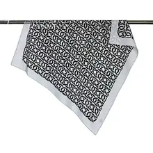 真 silk ダブルシフォン 中方巾【春夏用・高級復古スタイル】