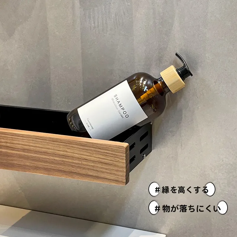 ヴィンテージ風壁掛け収納ラック：独立洗面台としての機能と実用性