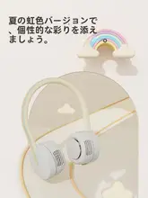 夏用ポータブルUSB充電式ネックファン【静音・コンパクトデザイン】