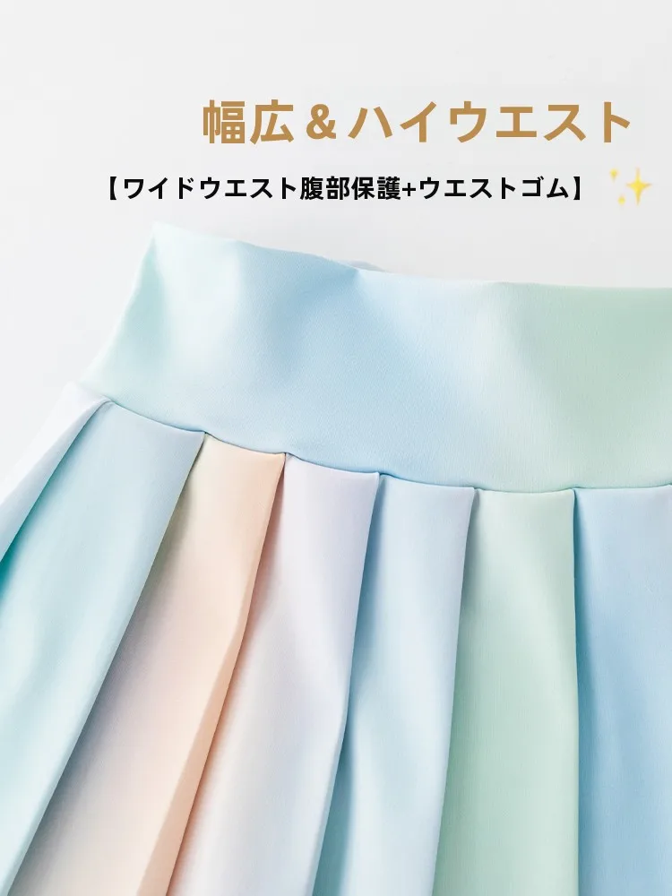女の子用スカート【プリーツ・吸汗速乾・スポーツ対 応・ショート丈】（セットアップ対応）：4歳の少女に最適な夏の着用シーンとは