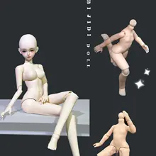 可動式男女ボディモデル【全関節可動・デザイン人形】