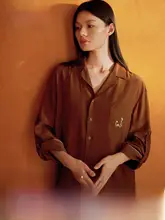 春夏用シルクパジャマ【桑蚕絲・ルーズフィット・外出可能】