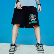 ストリートスタイル ヒップホップ メンズ ショートパンツ【薄手・ストレート・サマー用・大きいサイズ】（セットアップ対応）