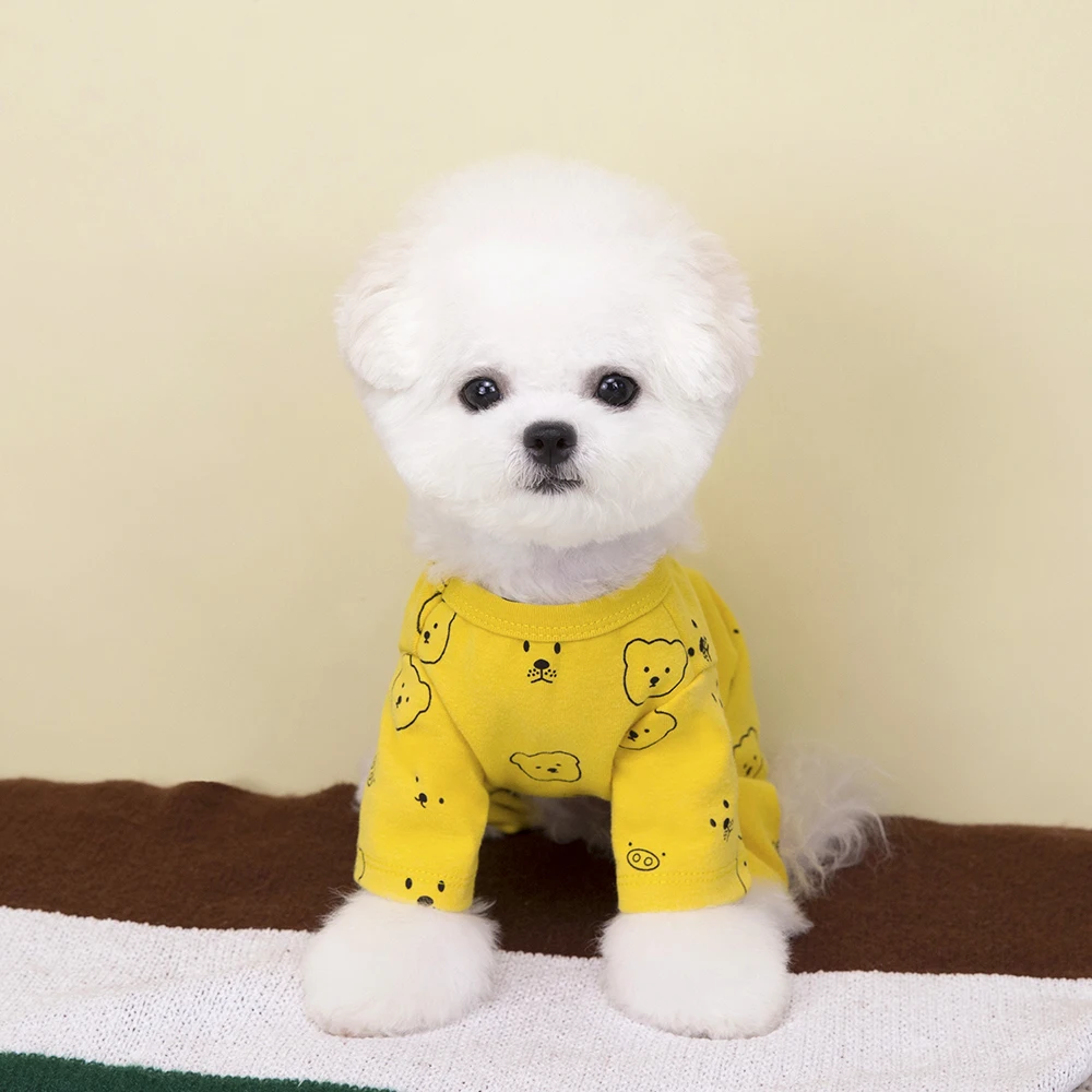 小型犬用コットンパジャマ：犬を飼う初心者に最適な日常着の選び方