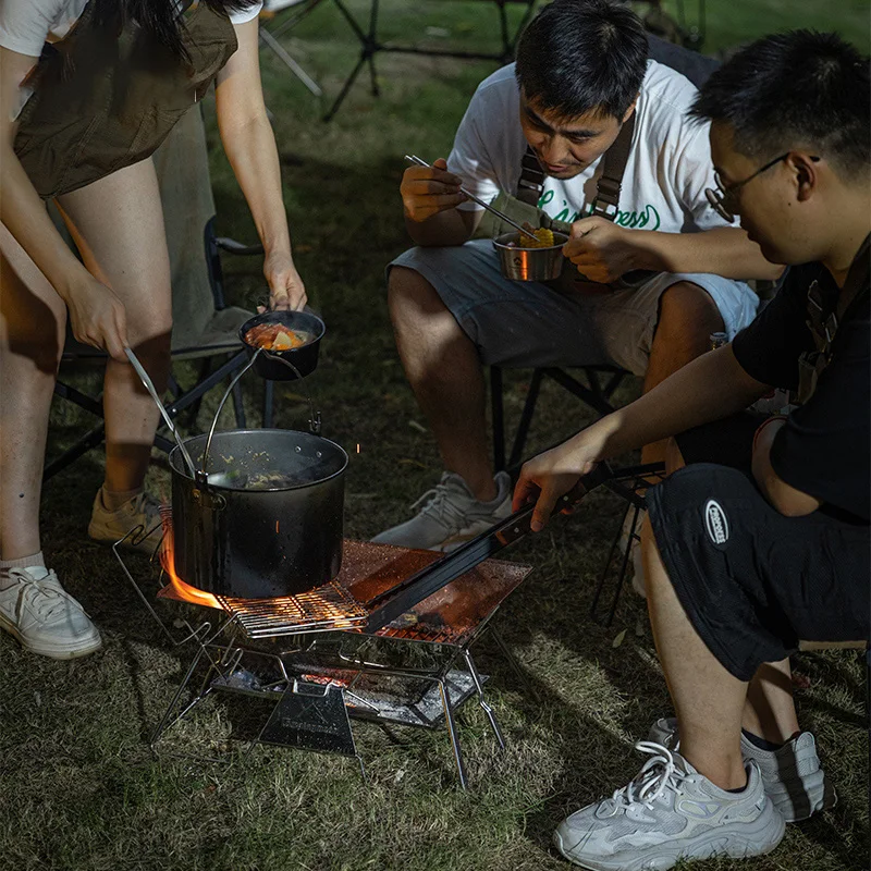デイキャンプの焚き火にぴったり？軽量折りたたみBBQグリルの選び方と実際の使い方