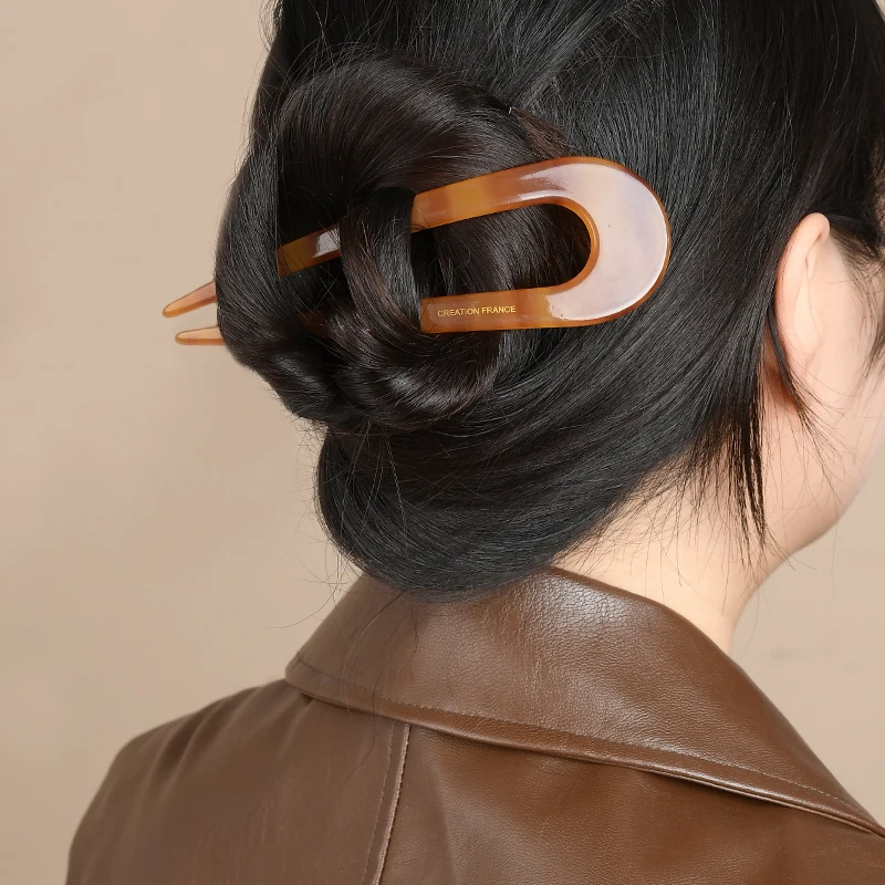 U型ヘアピンで崩れにくいコテなしアレンジを実現する方法
