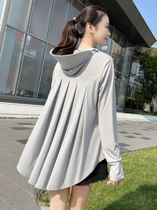 夏用 UVカット薄手冷感防寒服【通気性・アウトドア用】
