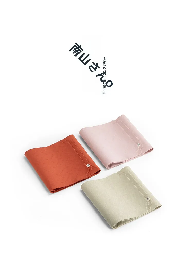 和室座卓テーブルクロスの選定：高級麻混紡茶席用テーブルクロス【中華風・禅スタイル】