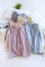 純綿ガーゼキャミソールパジャマ【夏用・薄手・ルームウェア・ショートパンツ／ロングパンツ（セットアップ対応）】