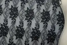 フランス製の極上の柔らかさの広幅メッシュ生地【刺繍レース・ウエディング用・DIY用】