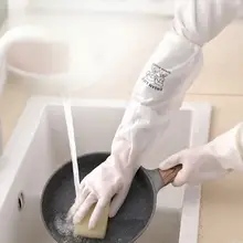 防水の薄手ゴム製洗い物用手袋【キッチン・家事用・耐久性】