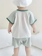 赤ちゃん用夏季ウェア【男女兼用・軽量・短袖・ショートパンツ・家庭用エアコン対応】（セットアップ対応）
