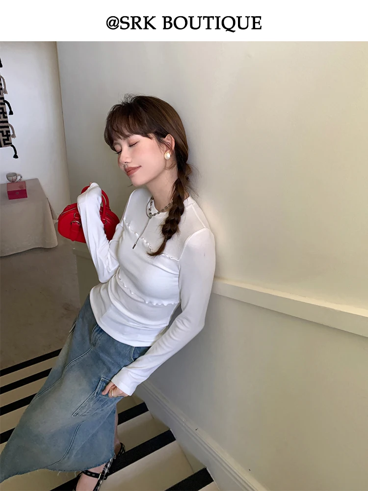 デニムセットアップスカートを選ぶときに迷うのは、どんな色とスタイルか？