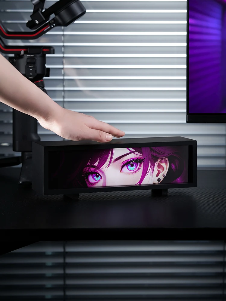 夜間発光とネオン照明の魅力を味わうには？アニメ風ルリの瞳デスクランプがおすすめな理由