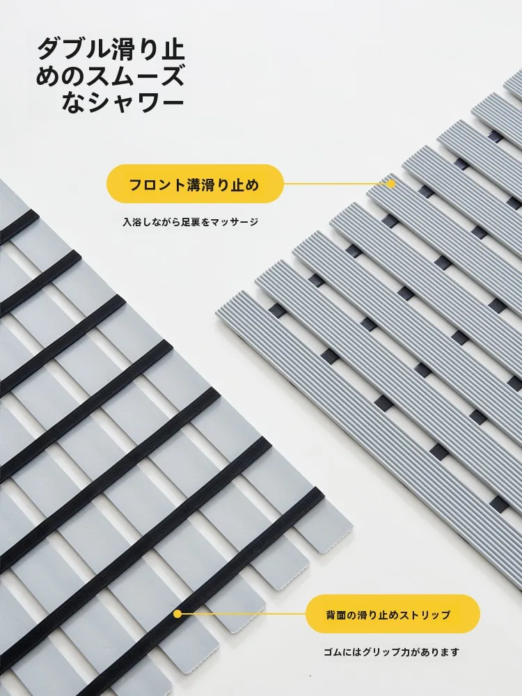 お風呂で足が滑りにくいのはなぜ？防滑マットが快適を実現する理由とは
