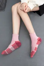 短筒ヨガソックス【防滑・吸汗・フィットネス用】