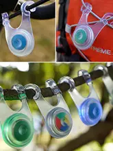 アウトドア用 おしゃれなロープライト【テント・自転車用・警告用・蛙デザイン・キャンプ地用】