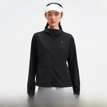 Xtep アスリート向け レディース マウンテンパーカー【カジュアルデザイン・フード付き】