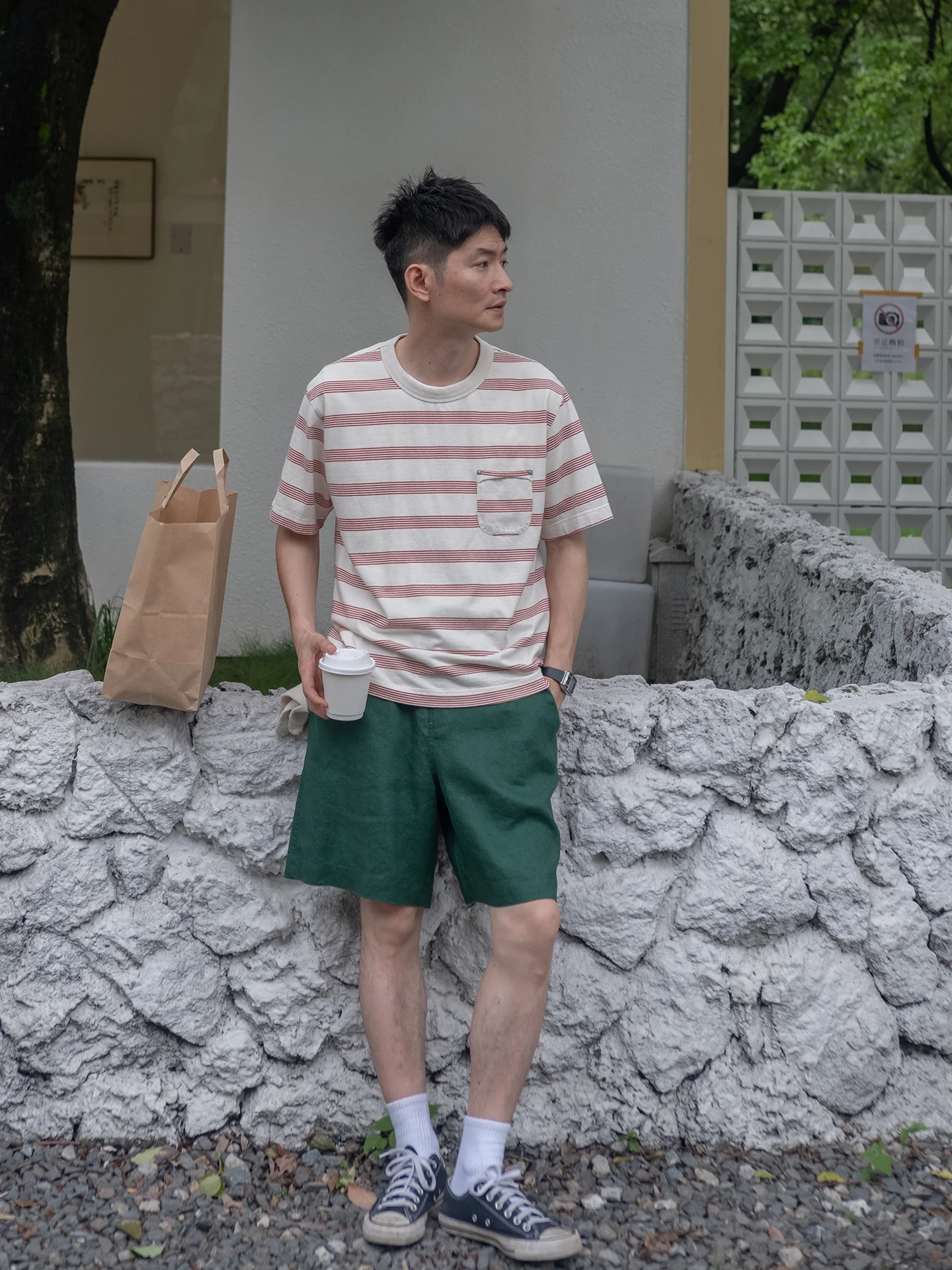 30代メンズブランドで夏をどう選ぶ？ビンテージ風ストライプTシャツが解決するリアルな悩み