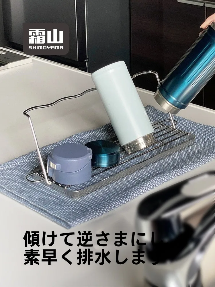 304ステンレス製カップ置き湿気取りラック：一人暮らしのキッチンで効果的な乾燥管理を実現
