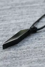 ネックレス ペンダント メンズ レディース 天然黒曜石 上品 おしゃれ ギフト プレゼント 記念日