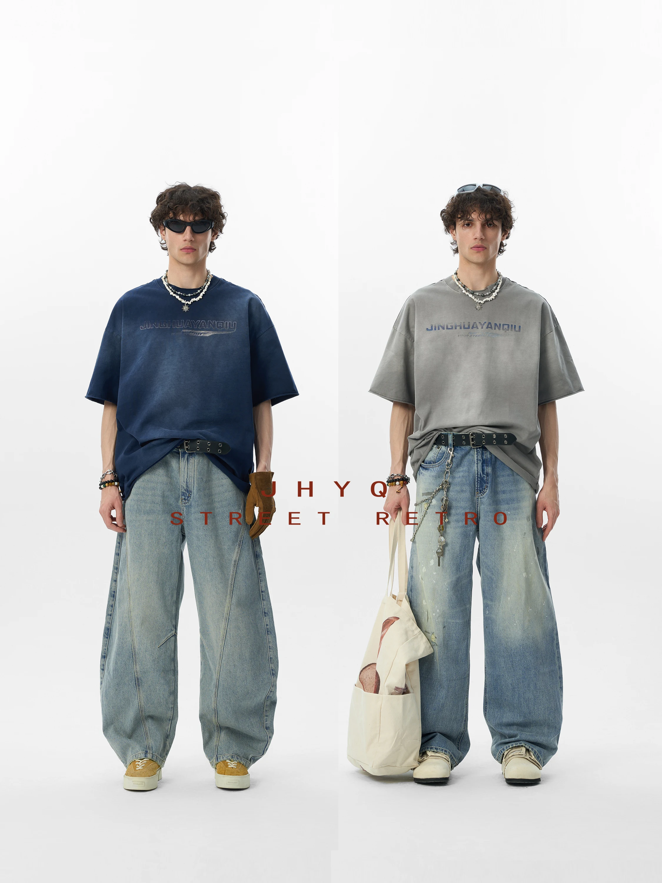 ユニークカラーのウォッシュドコットンTシャツ：色あせ防止と復活に適した素材と洗濯法