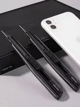 カッターナイフ 多機能 小型 亜鉛合金 30°刃 金属刃 事務用 オフィス 工作 手帳 壁紙 カット 2037S 「deli」