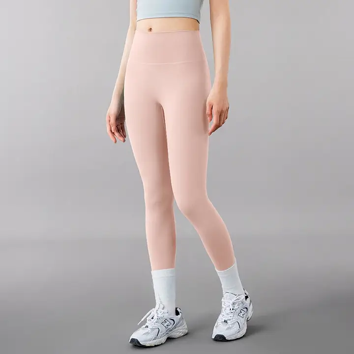高腰速乾ヨガパンツ【女性用・トレーニング・ランニング・夏用・極上の柔らかさ】（セットアップ対応）
