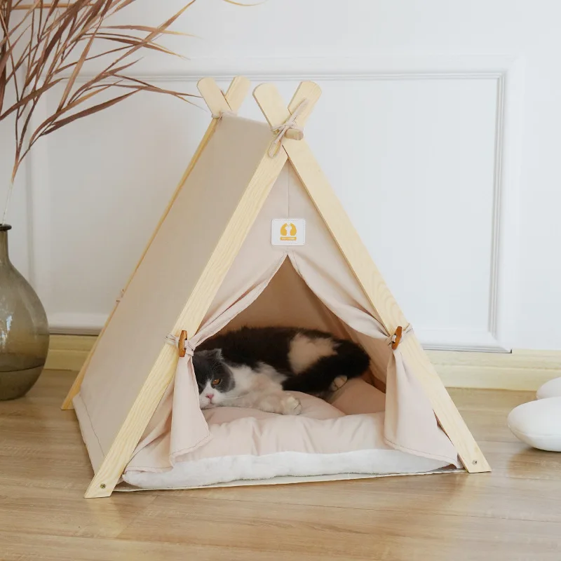 ペットテントタイプの猫ハウスは、本当に四季通用できるのか？