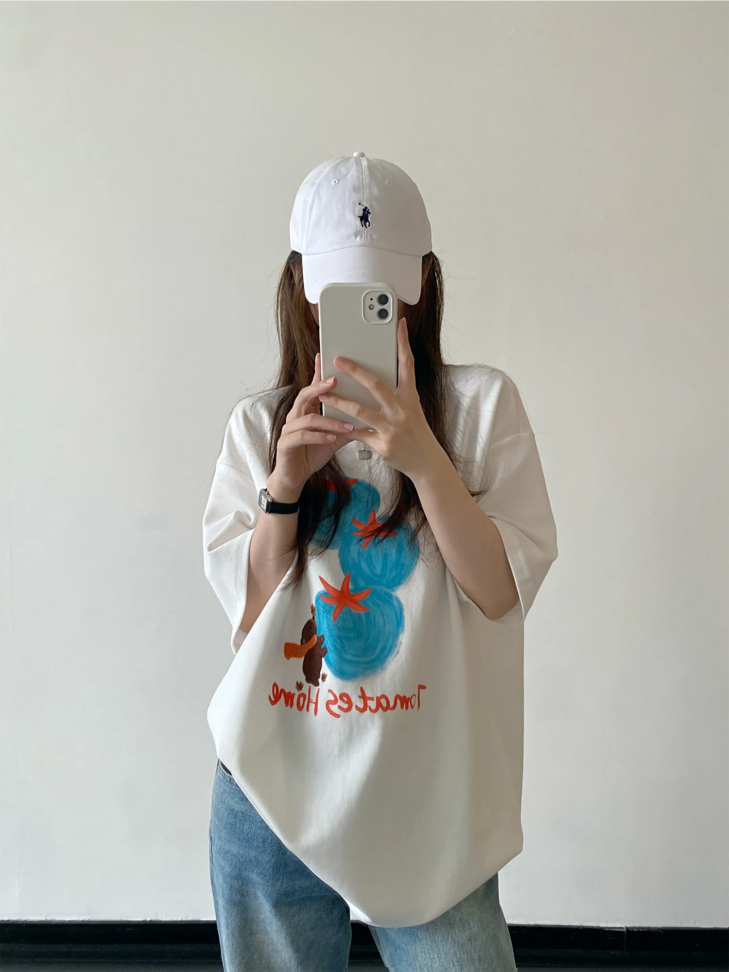 tシャツ キャラクター と ピチピチ のバランスを取るなら、この小熊Tシャツがおすすめ！