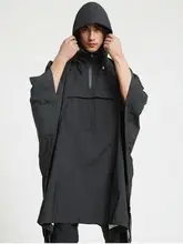 全防水の多機能タクティカルポンチョ【圧着加工・キャンプ・登山・ハイキング用・収納可能】