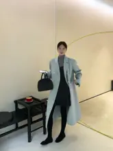 大花模様のリリィアン フック付きフリ  ルドレス【ハンドメイド・韓国風】