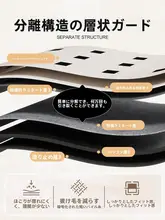 ダブルレイヤー洗えるラグ【機械洗い対応・リビング用・子供向け・クッション性のあるデザイン】