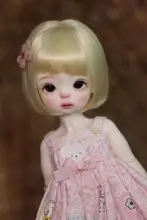 BJD用ボブヘアロングショート【多色・ウィッグ】