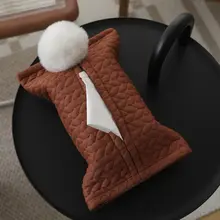 シンプルなリビング用ティッシュボックス【収納便利・ベッドサイド・テーブル用】