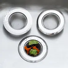 キッチン用排水溝フィルター【髪の毛防止・洗菜盆用・便利な引き手付き】