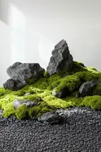 フェイクストーン 人工岩 PU製 軽量 ガーデニング 庭 インテリア ウィンドウディスプレイ 撮影用小物 景観石